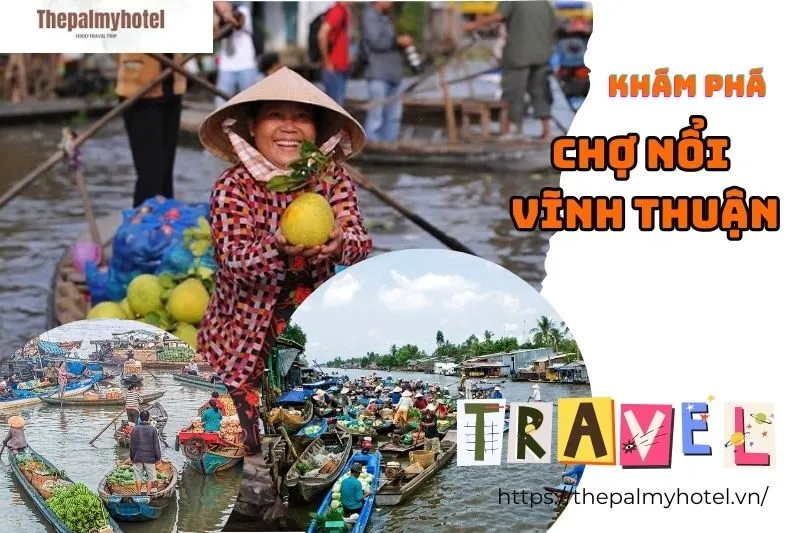 chợ nổi vĩnh thuận